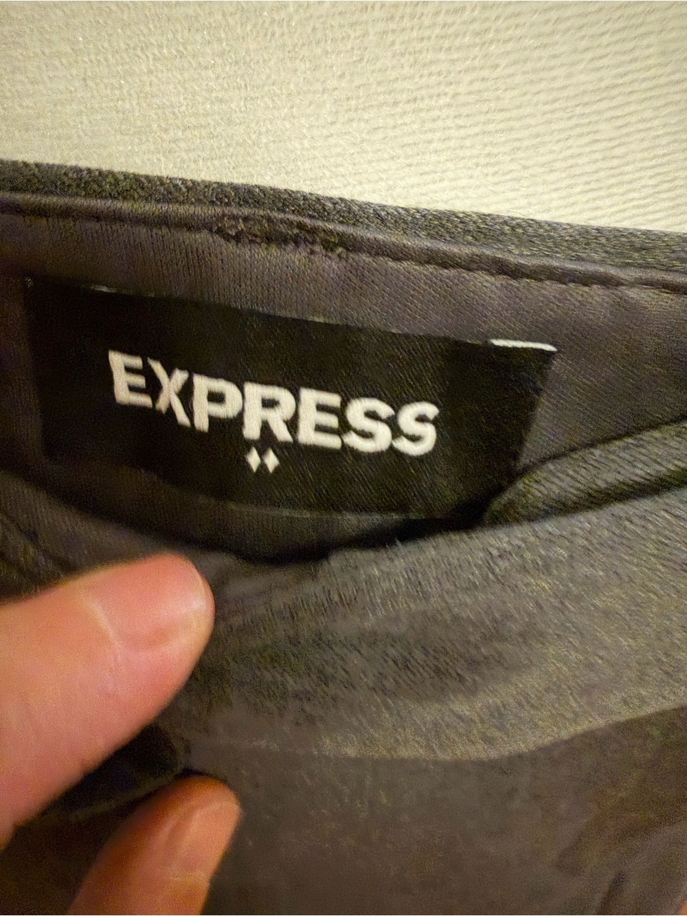 Express Charcoal Gray 2-Piece Pant Suit | Size 10 | Blazer NWT + Pants NWOT - Picture 15 of 15